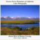 Eastern Sierra Mountains of California Color Photography